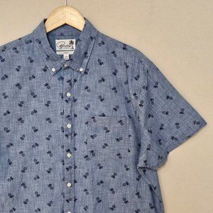 Bonobos SS Pineapple Standard Fit Button Down Short XL